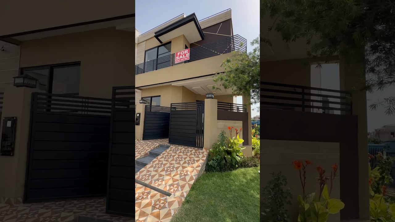 5 Marla Corner House 🏡 For Sale In DHA 9 Town #luxuryhomes