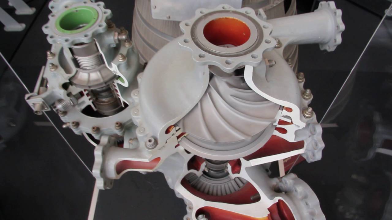 RL-10 Turbopump Cutaway
