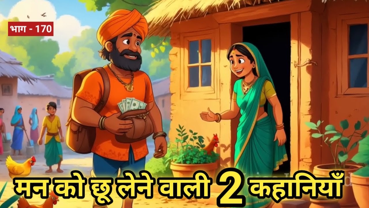 🛑170 मन को छू लेने वाली 2 कहानियां | Man ko chhu lene wali kahaniyan | Hindi story