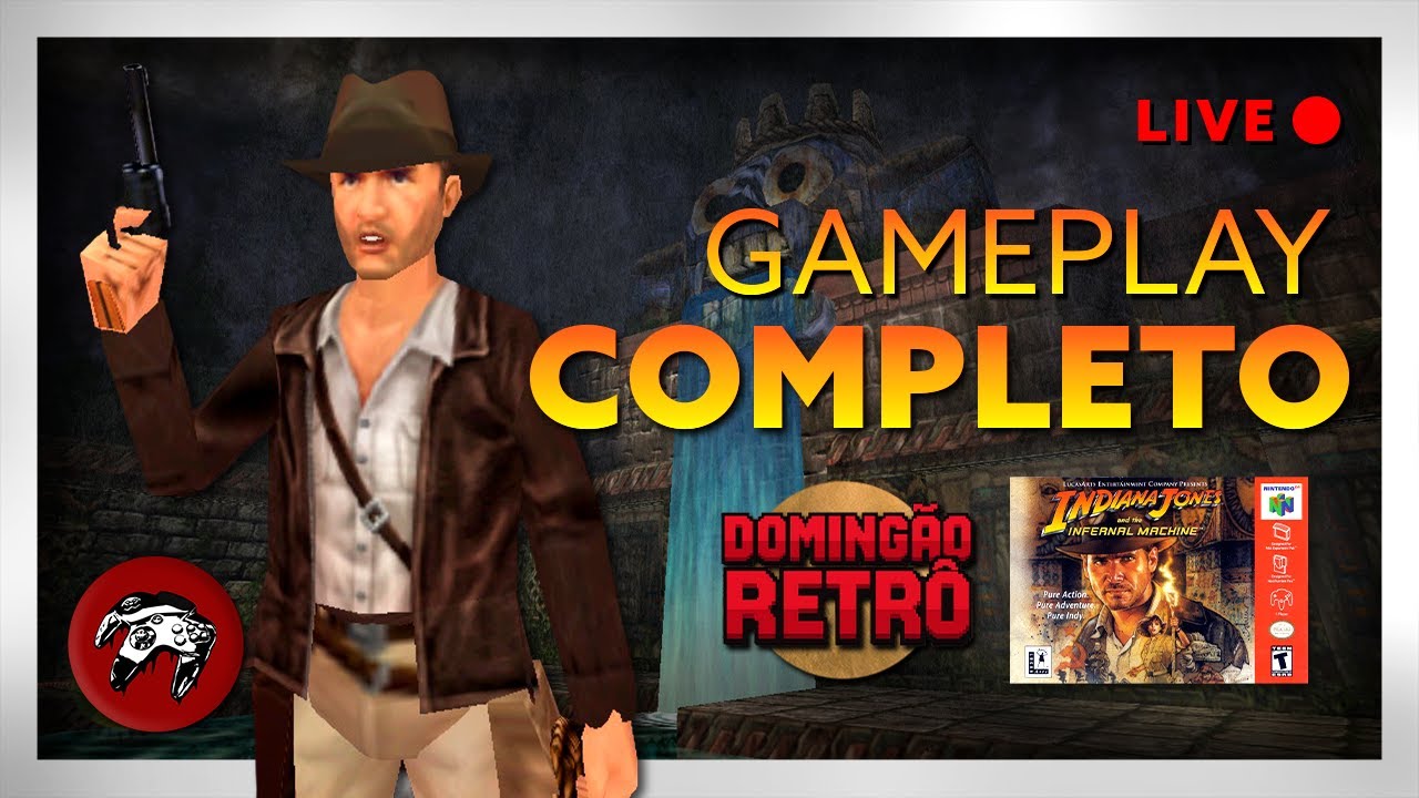 FINALIZANDO A CAMPANHA 100% - INDIANA JONES AND THE INFERNAL [PT.3] - AO VIVO🔴