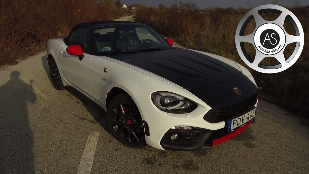 Abarth 124 Spider a Mazda MX-5 jobb/rosszabb énje? - AutóSámán