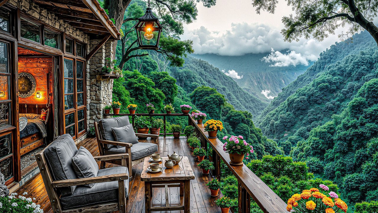 Soothing Jazz On The Morning Balcony Space - Sweet Jazz Music For A Good Day