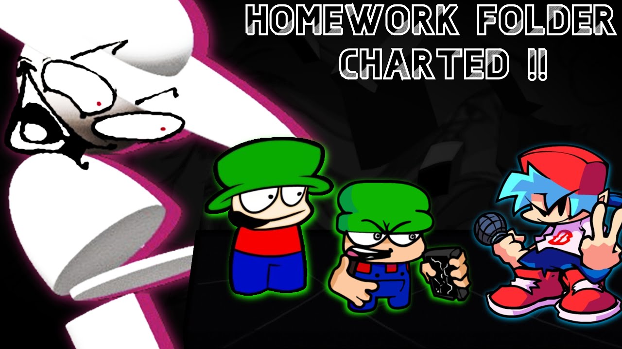HOMEWORK FOLDER CHARTED !! (NOT FOR KIDS).