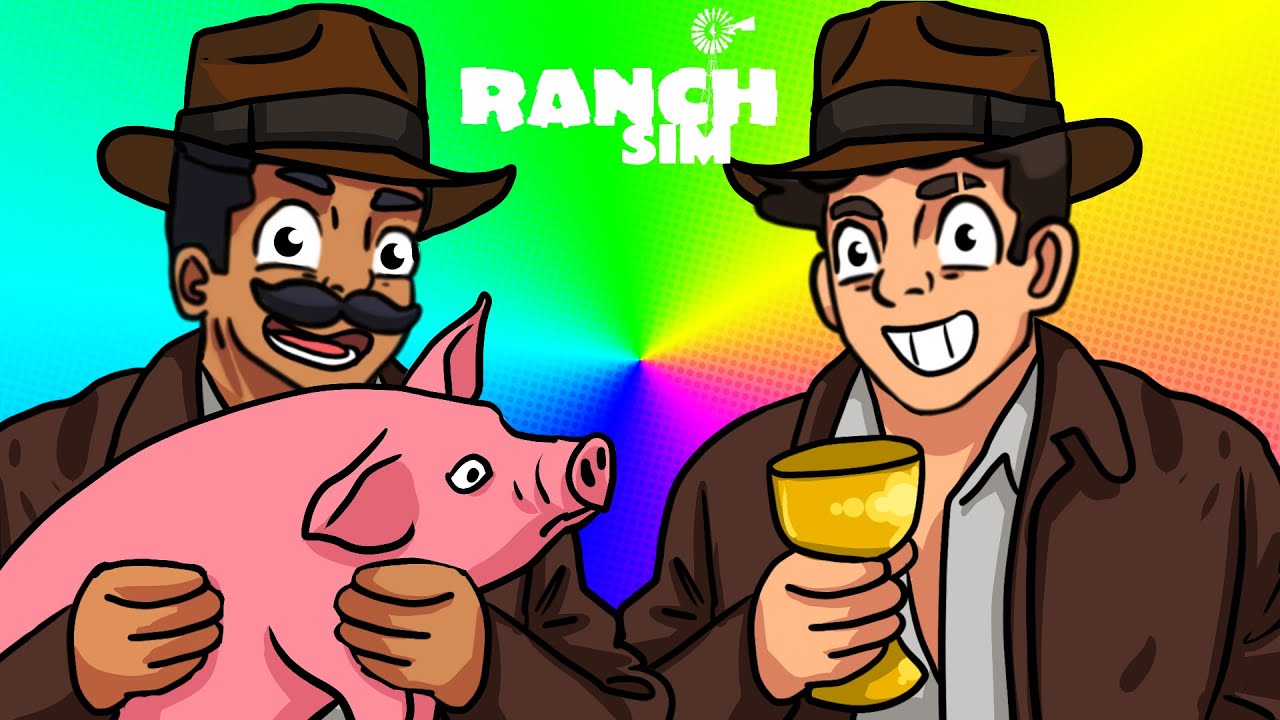 ZNALEŹLIŚMY SKARB *świnię akurat kupiliśmy* | RANCH SIMULATOR #2
