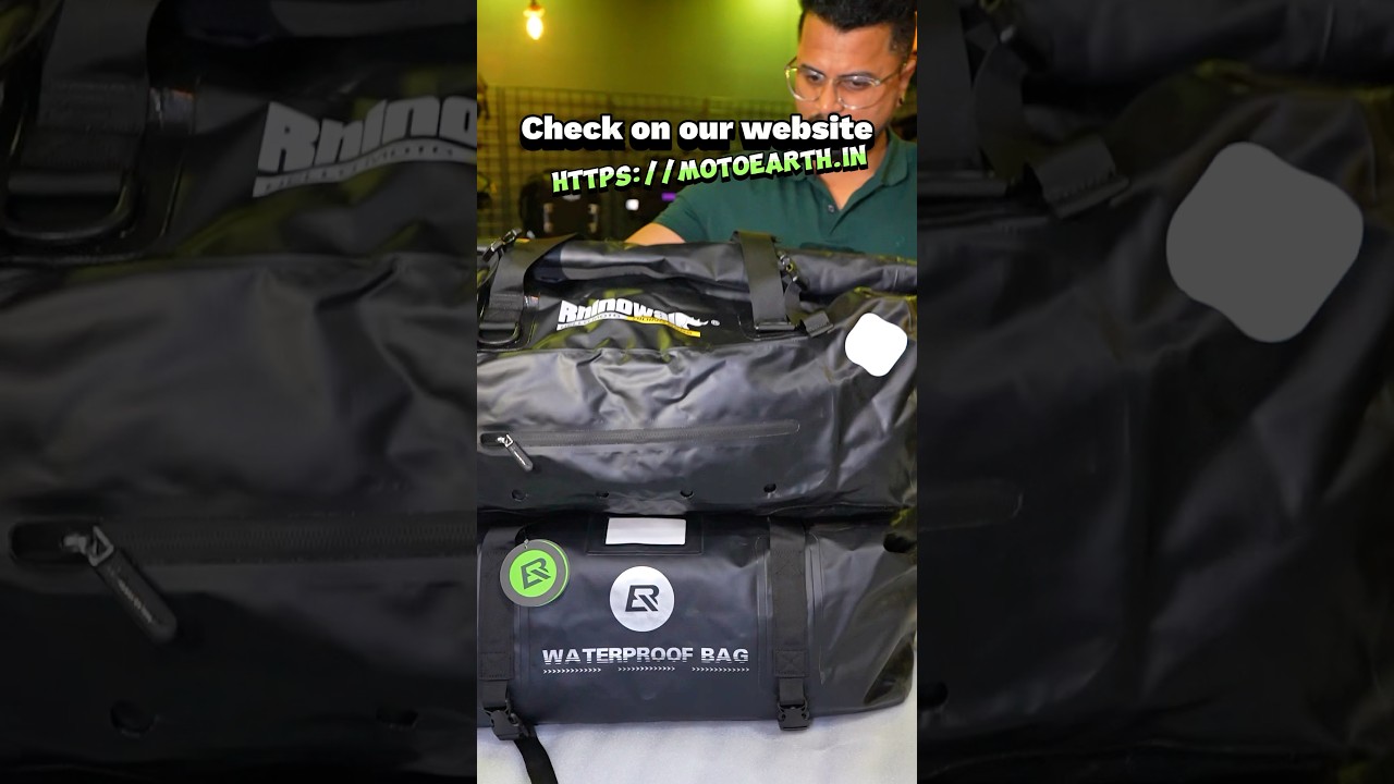 Best budget waterproof tail bag | 60-65L tail bag for bike ride