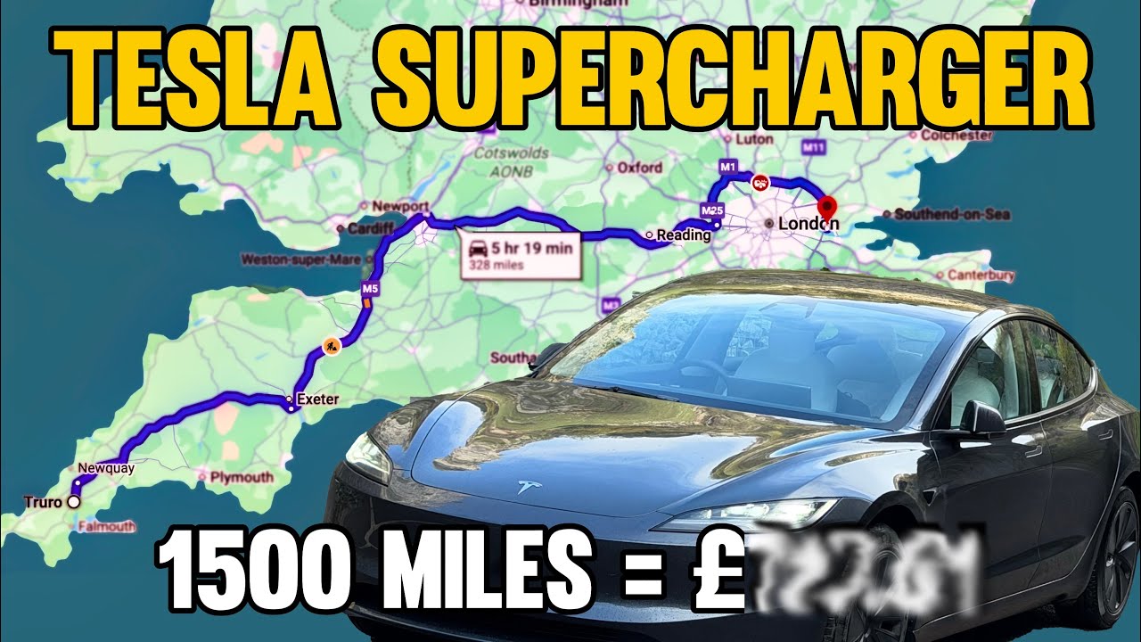 I Tried Driving 1500 Miles In A Tesla And Saved A Fortune!