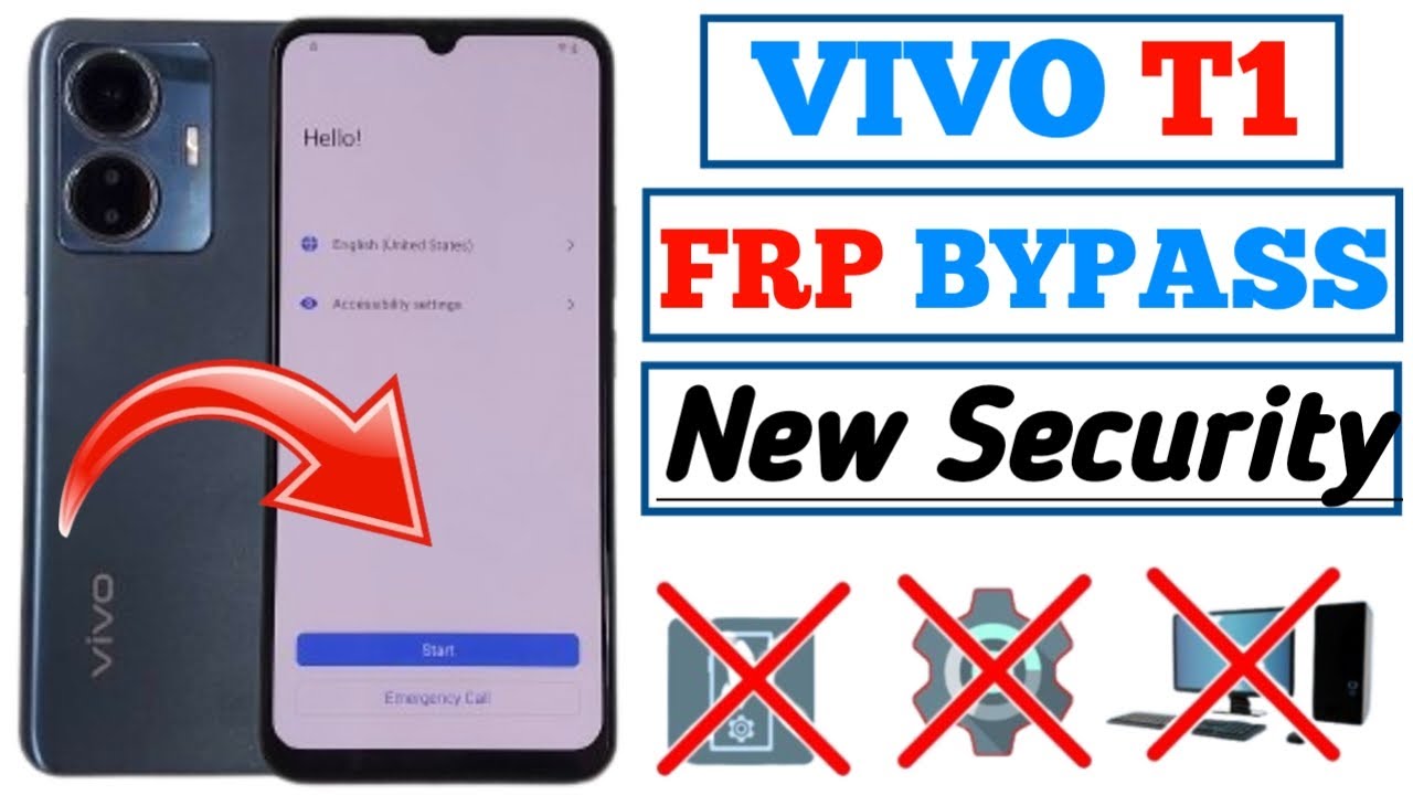 ✅ VIVO T1 FRP BYPASS NEW SECURITY || VIVO T1 FRP UNLOCK || WITHOUT PC ✅