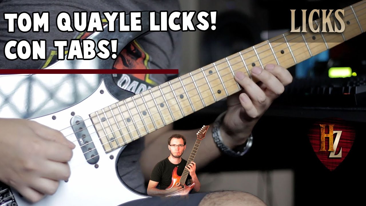 2 LICKS DE TOM QUAYLE! | Aprendamos los fraseos de este gran guitarrista!