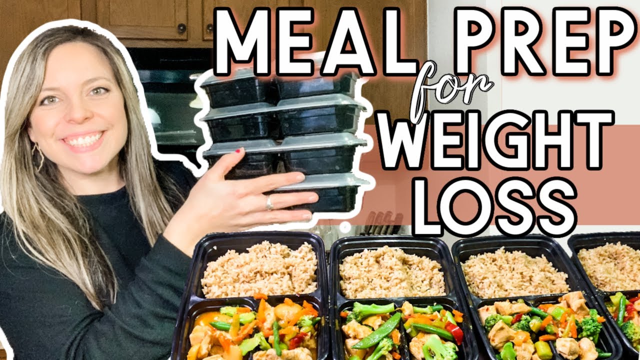 EASY MEAL PREP FOR WEIGHT LOSS | QUICK & EASY RECIPE IDEAS!