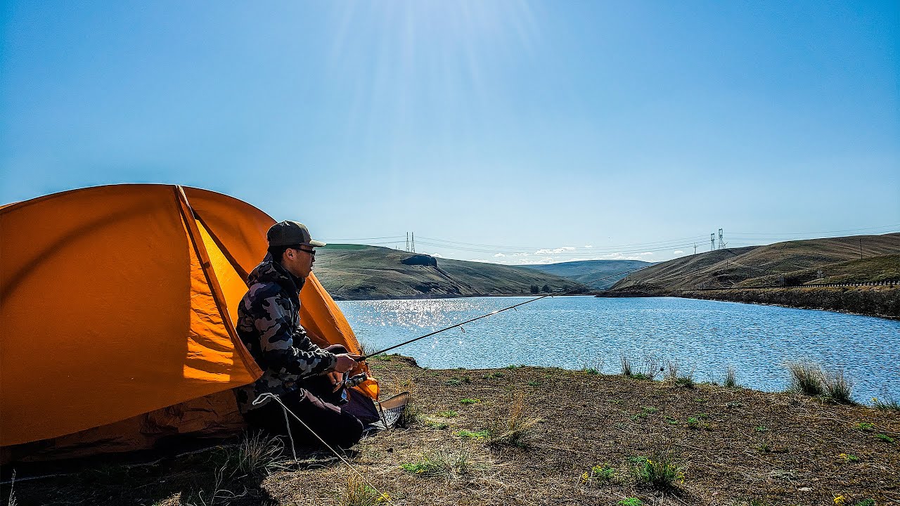 Double Overnight Camping on the Snake River & Fishing for Catfish