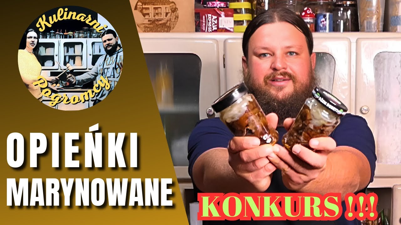 Opieńki marynowane w zalewie miodowej z octem jabłkowym – Przepis na wyjątkowe grzyby 🍯🍄
