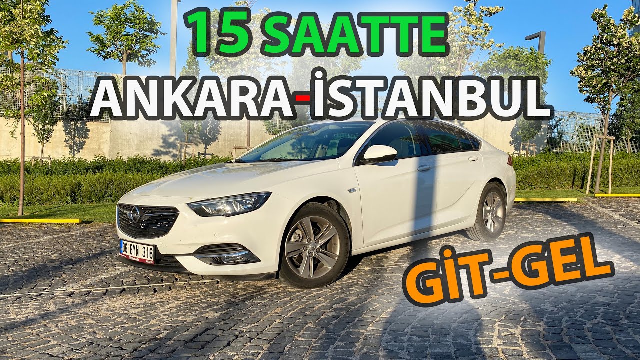 INSIGNIA İLE UZUN YOL VLOG(1000km) // Ankara-İstanbul Gidiş Dönüş, 4 Mevsim, Eskortluk, Gazlama