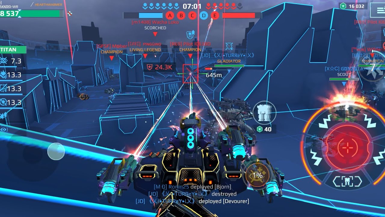 ULTIMATE LEO LASER | War Robots Gameplay 