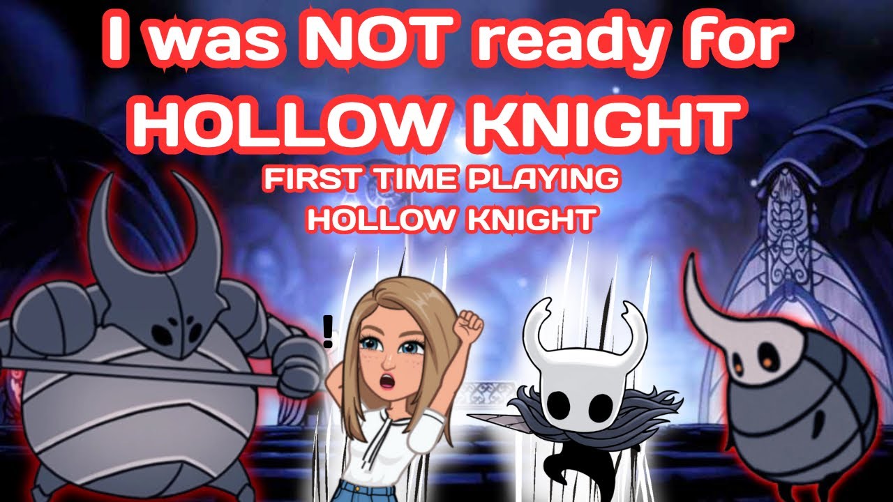 I was NOT ready for Hollow Knight| First time playing HOLLOW KNIGHT