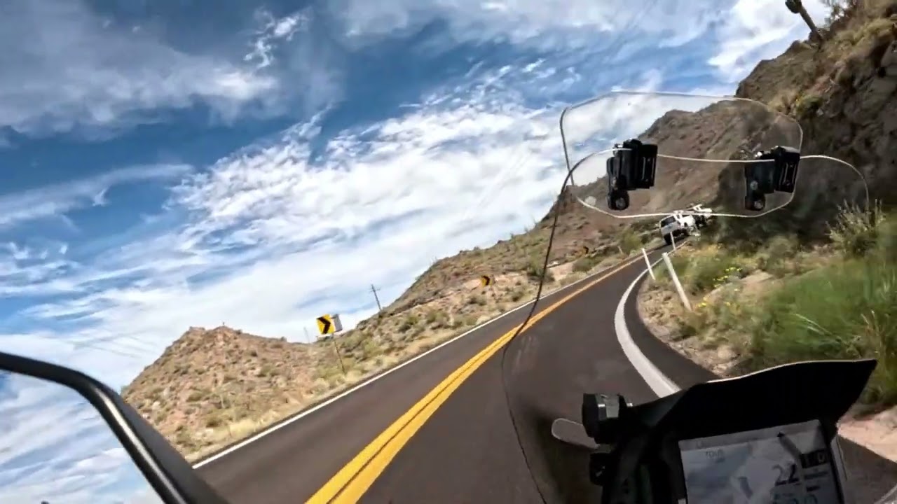 Motorcycle trip to the Superstiton Mountians and Historic Tortilla Flats on my Honda NT 1100 3/4/26