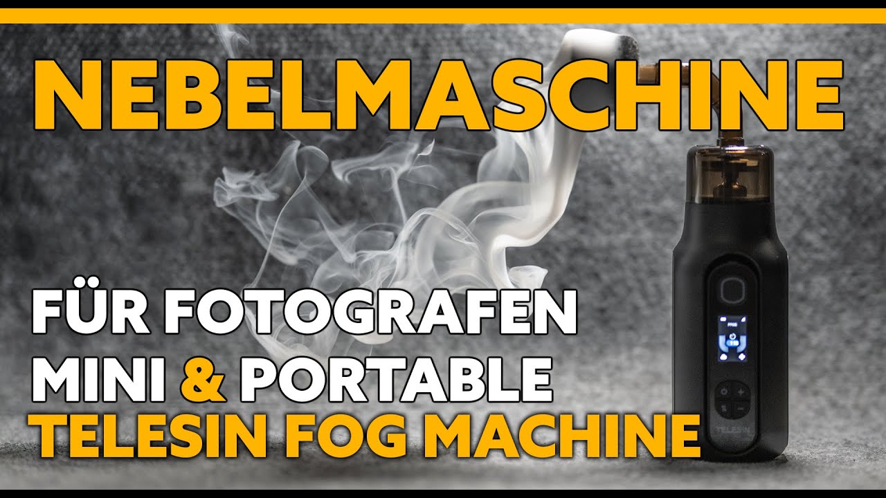 Portable Mini Nebelmaschine für Fotografen : Videografen I FOG Machine