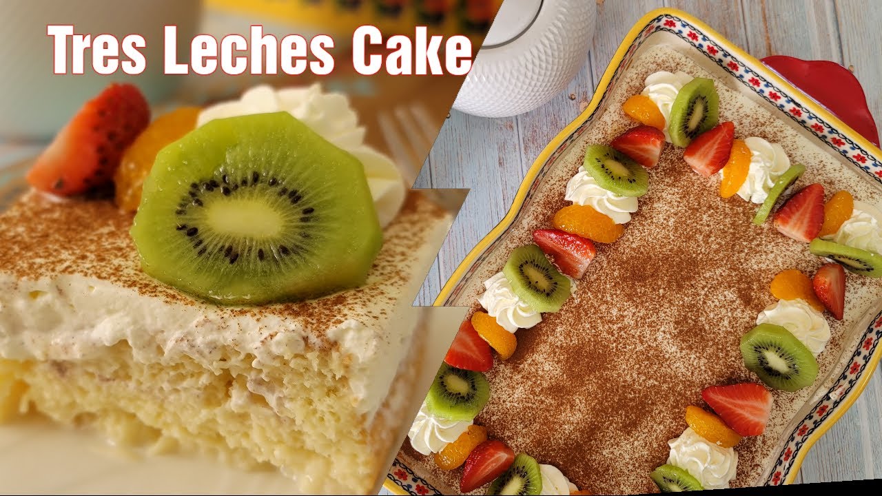 Tres Leches Cake | Three Milk Cake | Easy Recipe |