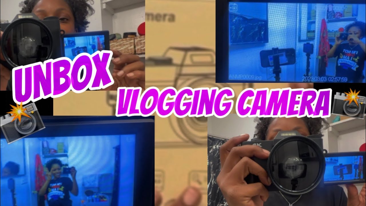 UNBOX vlogging camera : 4k HD ULTRA REVIEW!!!