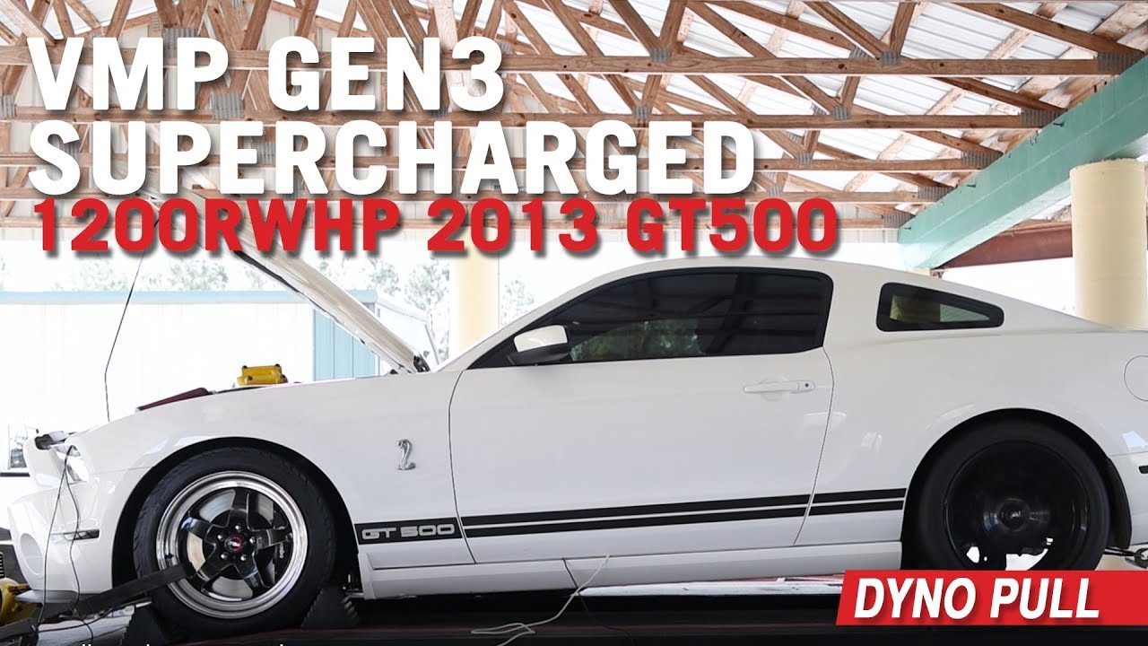 VMP Performance | VMP Gen3 Supercharged 1200RWHP 2013 Ford Mustang GT500