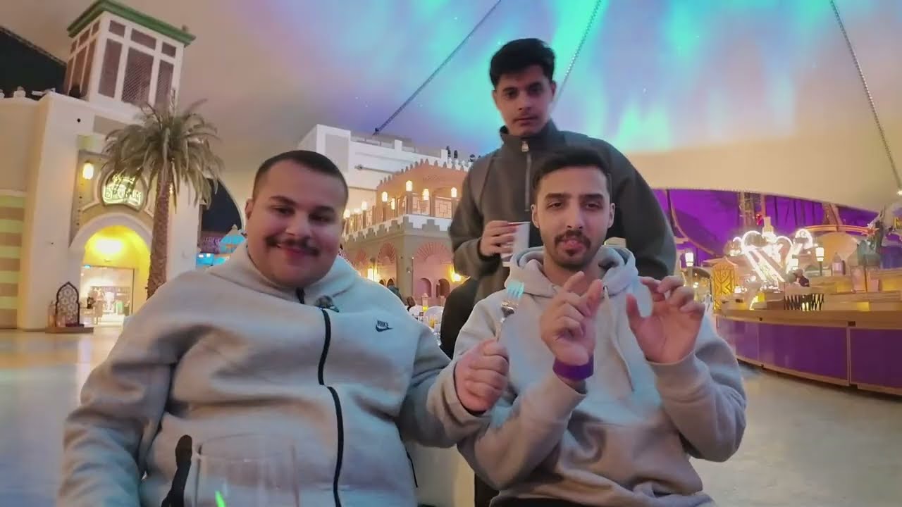 بث الحياة الواقعيه في ملاهي القدية ❗​🔥​