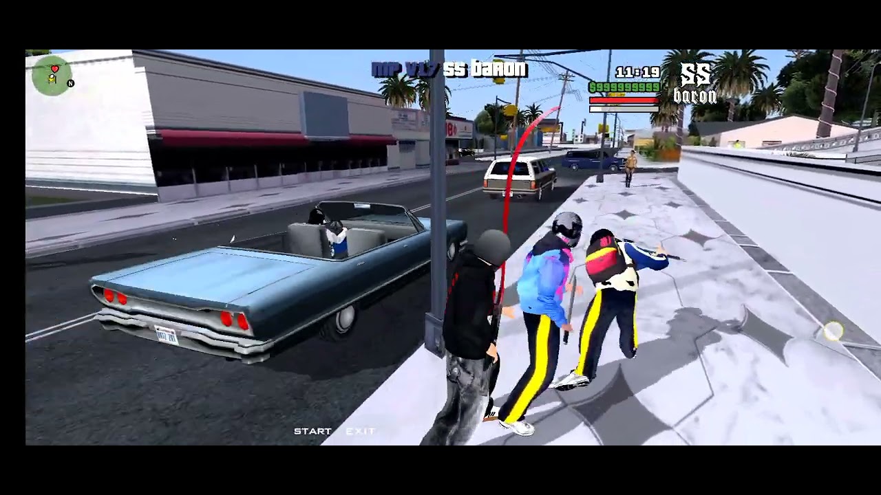 KITA RIVIEW gta sa mod tawuran dari ss baron