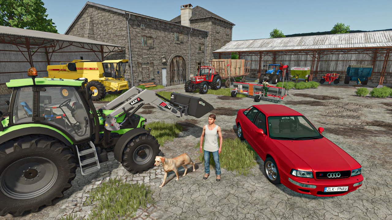 Retour dans la Ferme Familiale après la Mort de nos Parents (RolePlay) | Farming Simulator 25