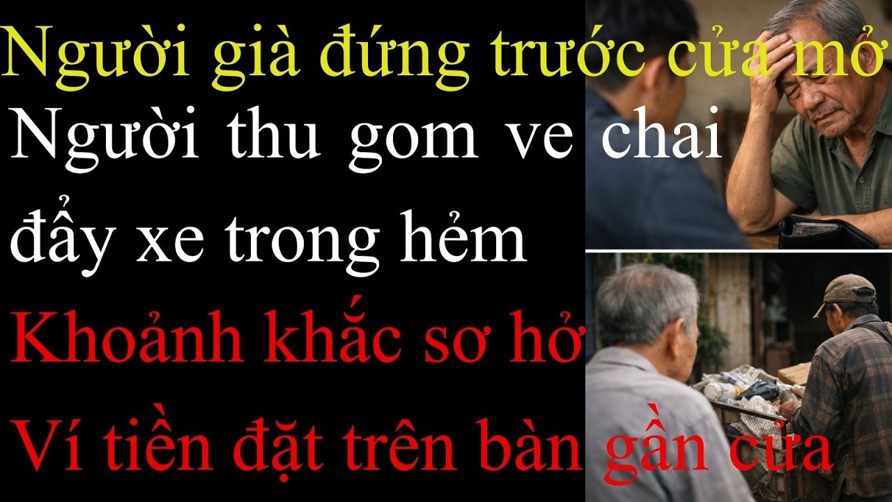 : Giả Thu Gom Phế Liệu, Người Già Mất Tiền Mà Không Hề Hay Biết