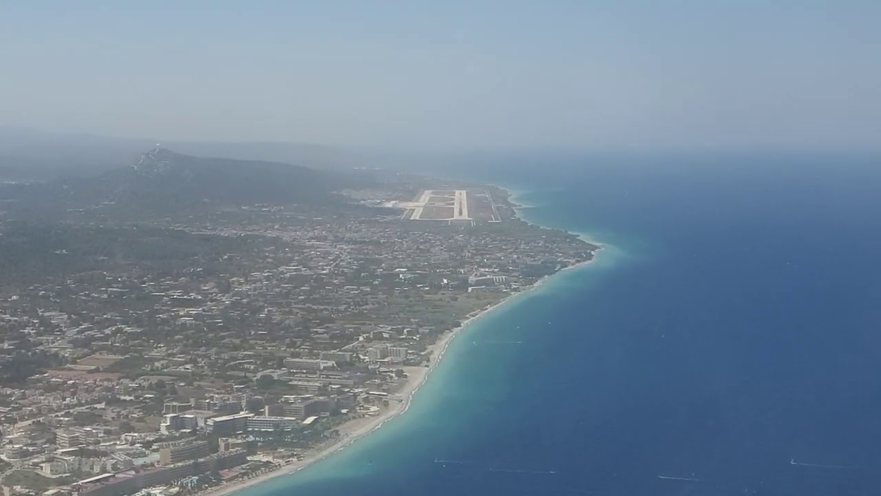 Landing in RODOS Island