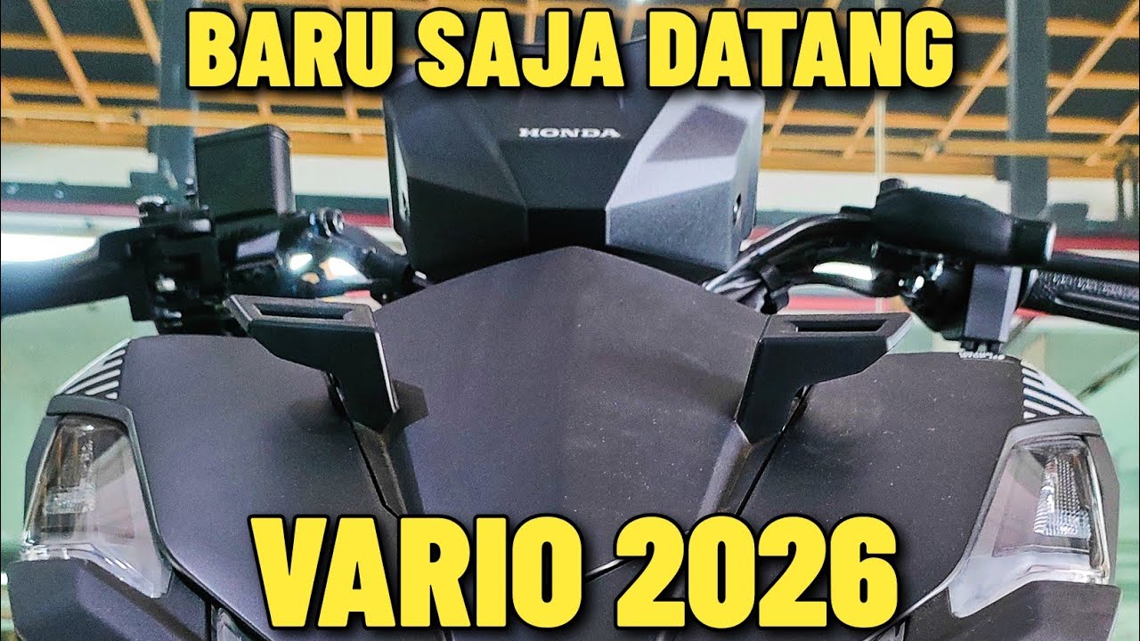 VARIO 125 TERBARU 2026 DATANG JUGA VERSI PALING SPORTY YANG SANGAT KAMU TUNGGU FITURNYA CANGGIH