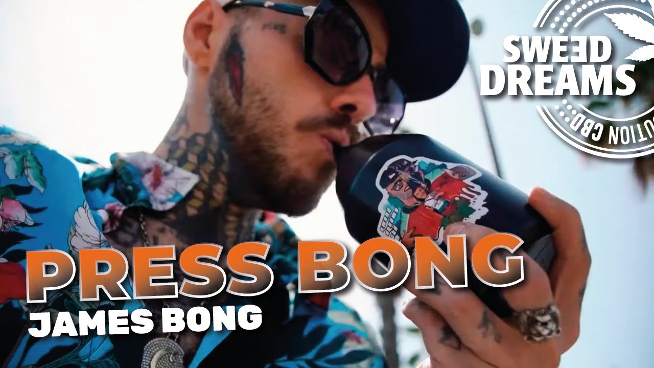 Press Bong with James Bong by 💚 Sweed Dreams CBD 💚