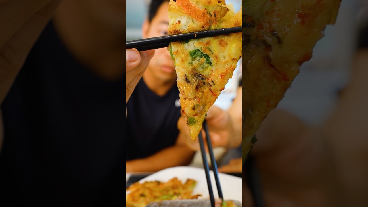 Korean Seafood Pancake (해물파전)🇰🇷