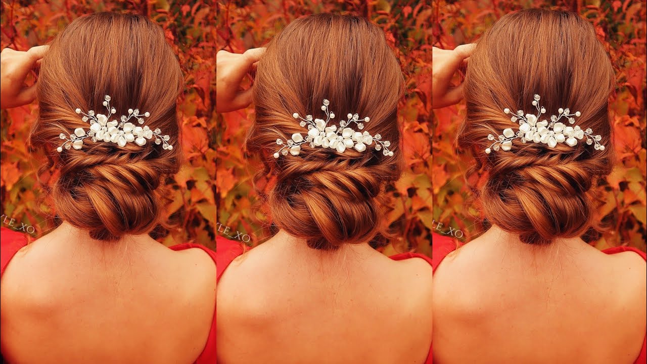 Easy Updo for BEGINNERS 🍁 NO BRAIDS ✨ Hairstyles for Occassions