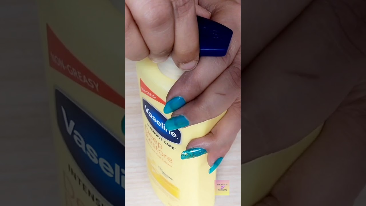 Vaseline Intensive Care Deep Moisture Body Lotion review. #Shorts