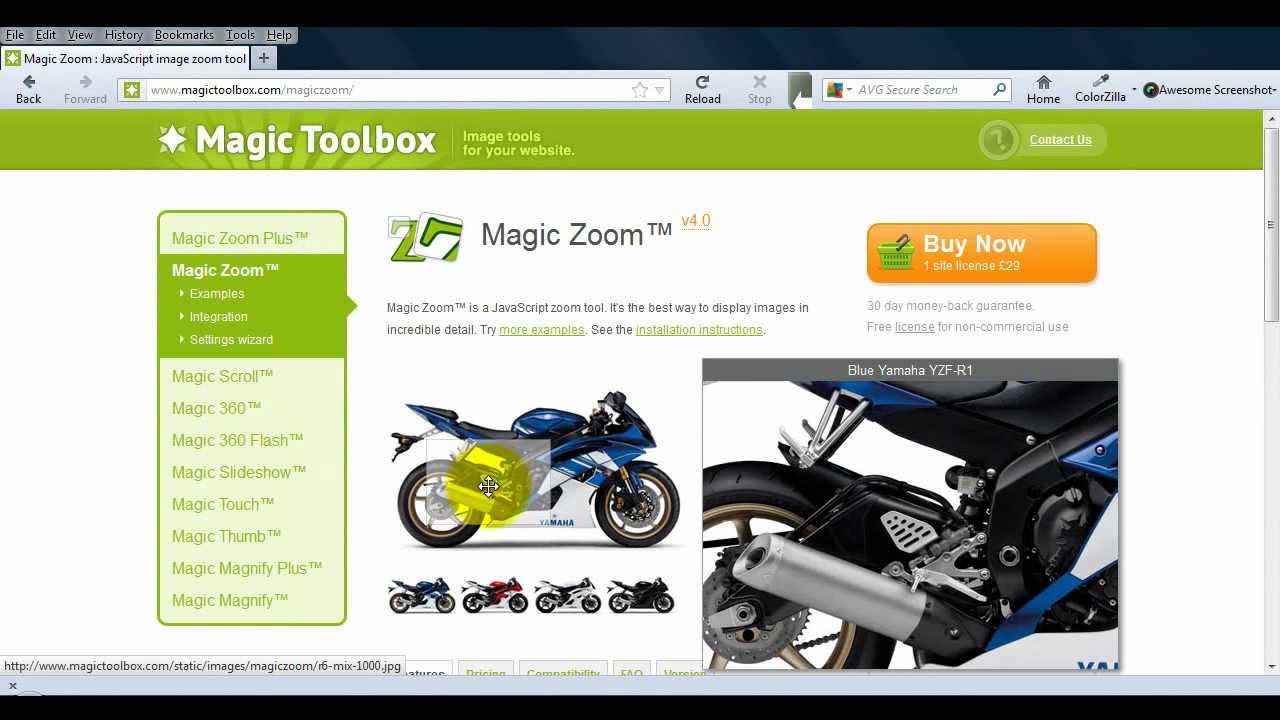Magic Zoom Plus - the ultimate PrestaShop image zoom
