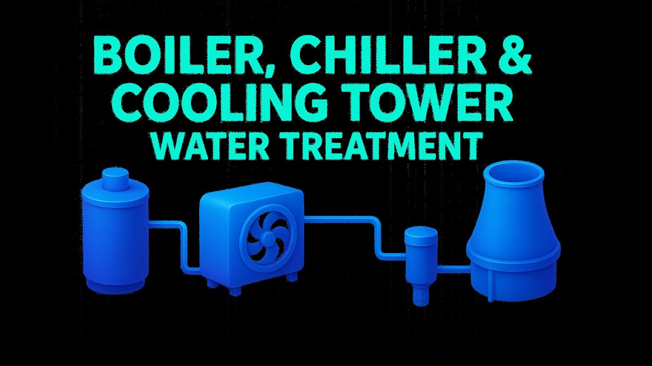 Boiler, Chiller, Cooling Tower Water Treatment | Part111معالجة المياه الصناعية – أسرار لم يكشفها أحد