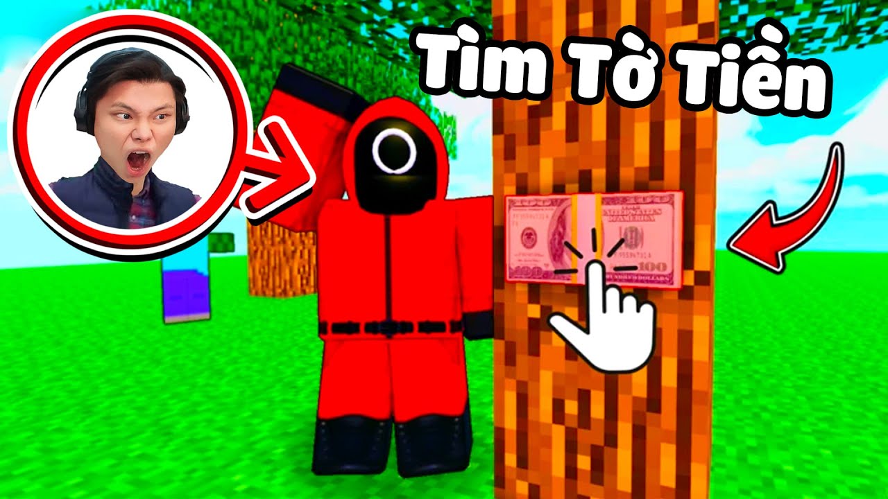 [ROBLOX] JAYGRAY THỬ THÁCH TÌM TỜ TIỀN SQUID GAME🦑💵👀TRÒ CHƠI CON MỰC NHƯNG LÀ MR BEAST