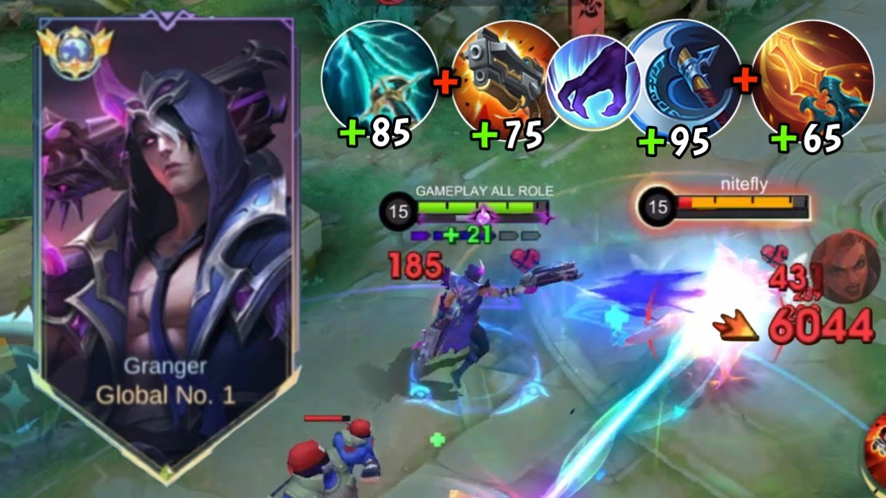 NEW OP GRANGER BEST 1 SHOT BUILD FOR JUNGLER 2025 ☠️ (you must try)