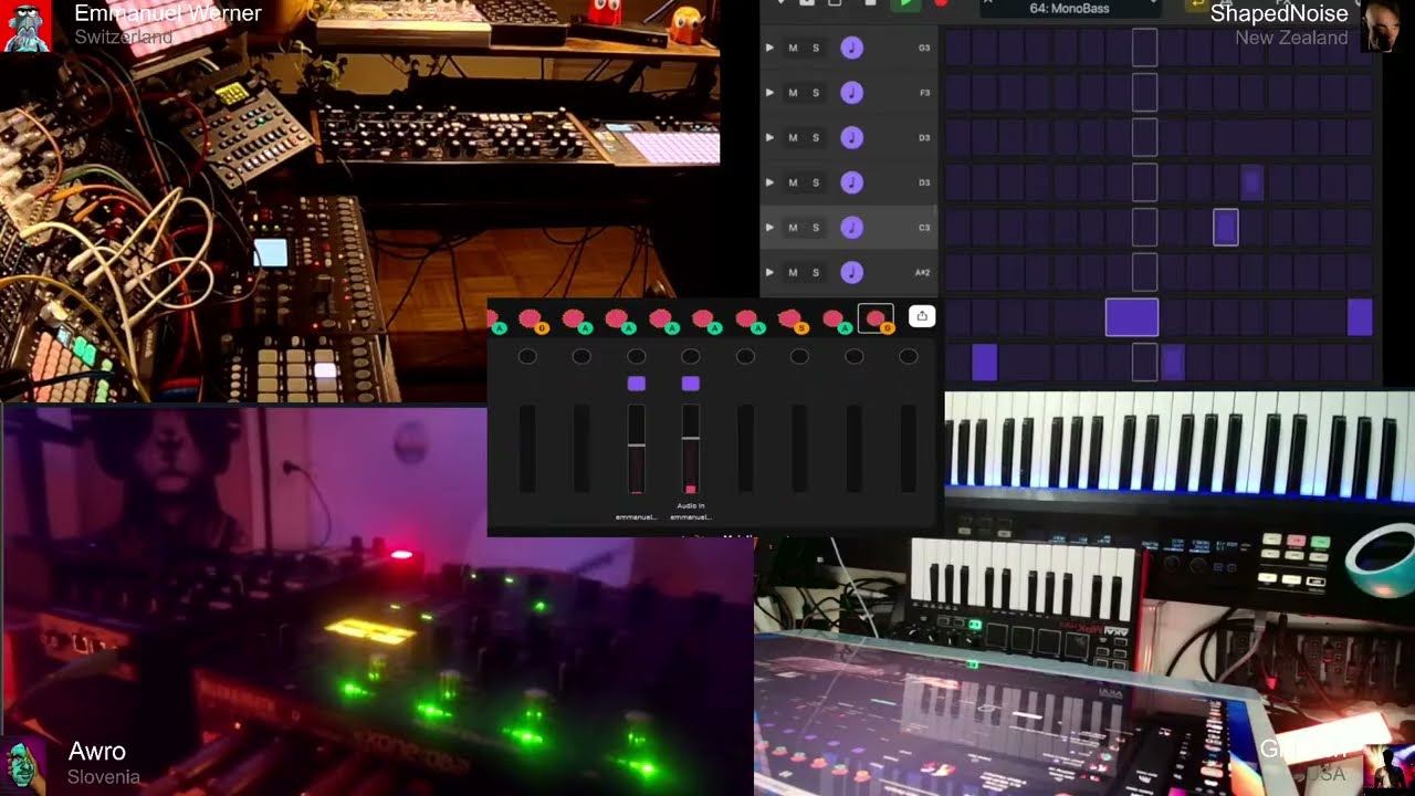 Live Sessions Sep 6 2025 with gitpush , awro & shapednoise