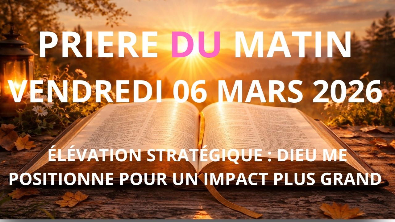 Prière Puissante du Matin 🌅 | Pour la Paix & la Force – [Jour/Date]