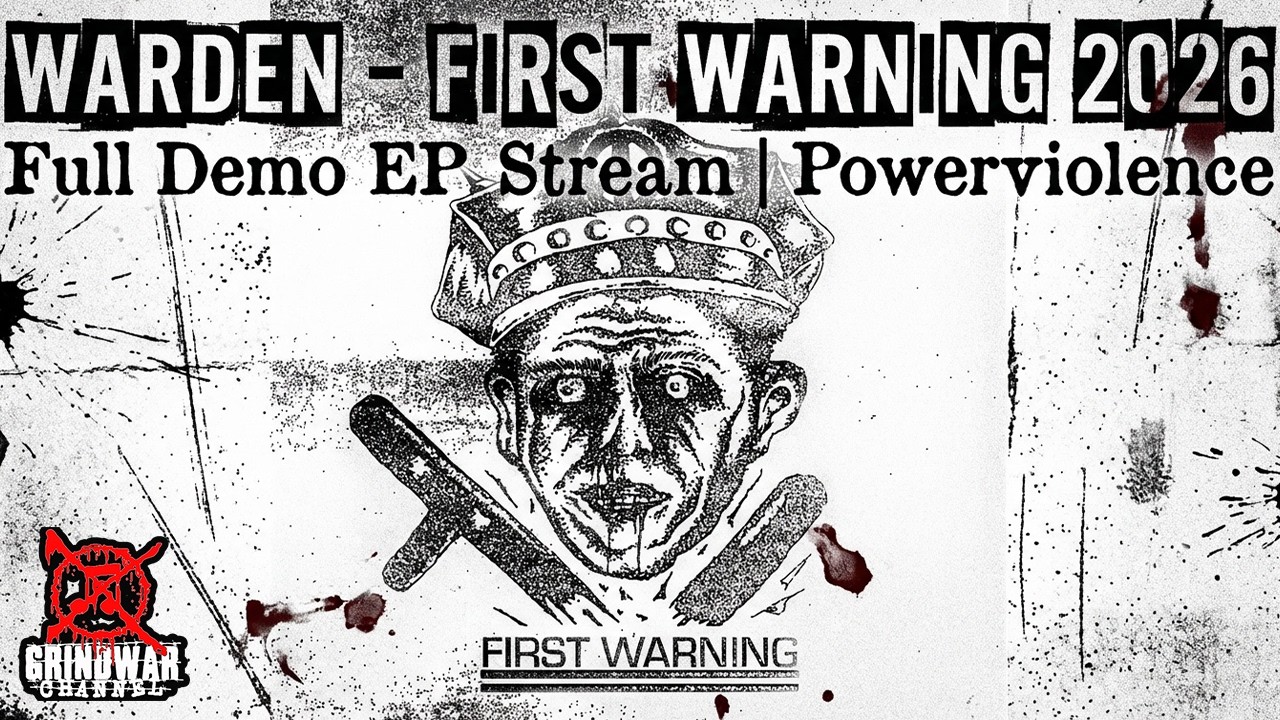 Warden - First Warning 2026 | Full Demo EP Stream | Powerviolence
