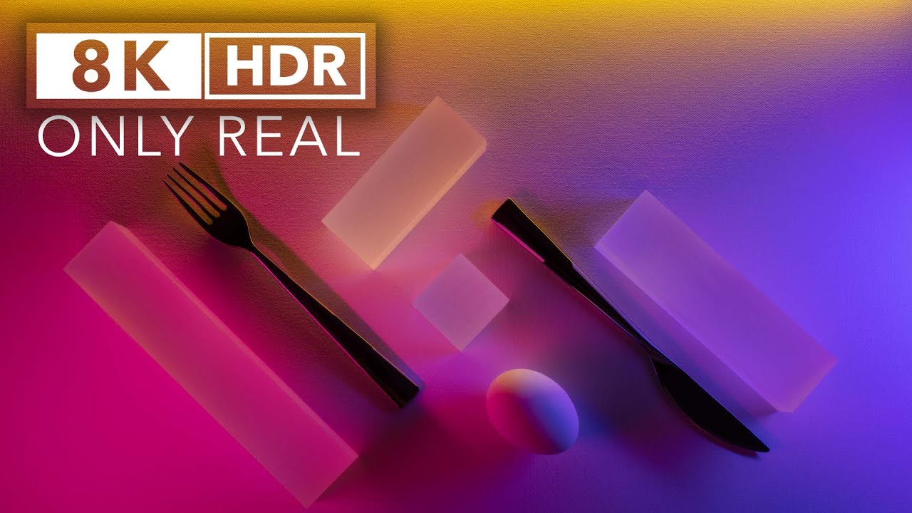 8k Ultra HD “Neon Light” HDR Dolby Vision