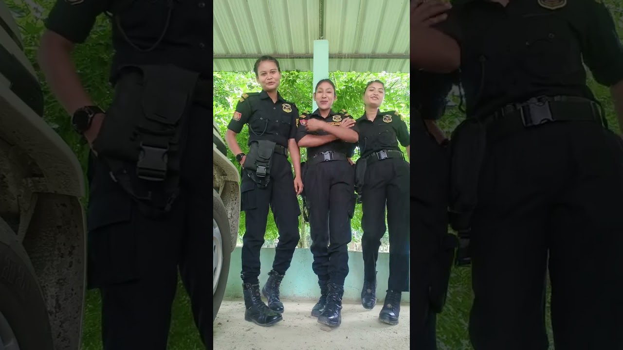 Assam commando battalion girls reels video #assampolice #army #forestguard ##indianpolice #commando