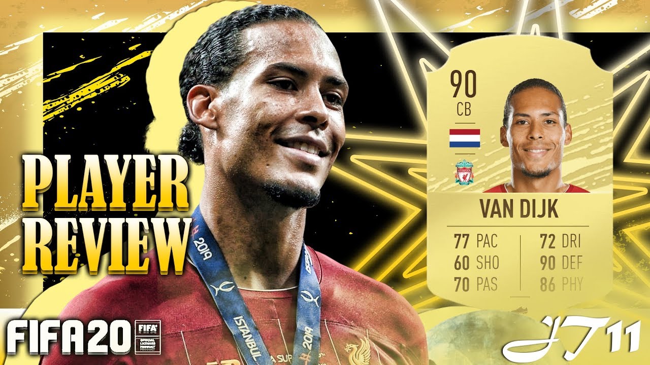 FIFA 20 VIRGIL VAN DIJK 90 PLAYER REVIEW