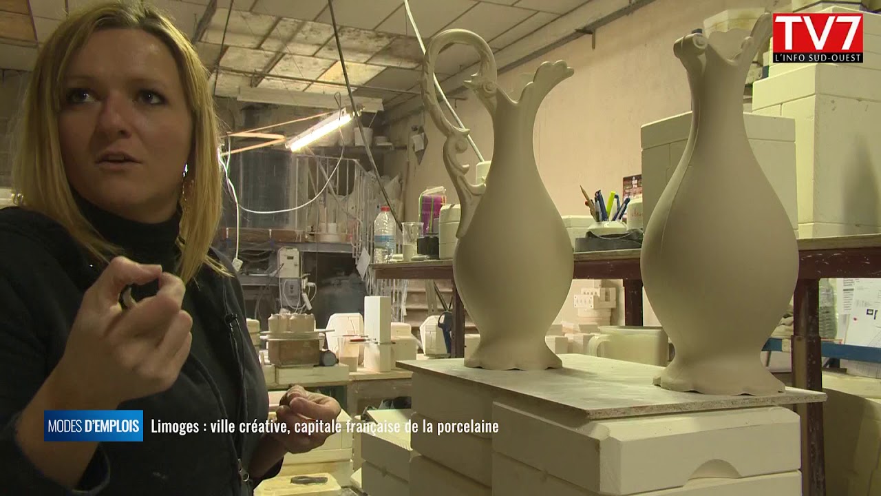 Limoges, ville créative la porcelaine à Limoges