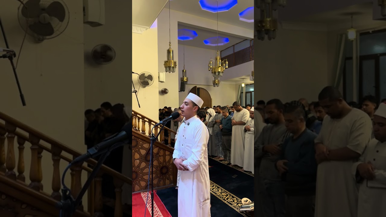 تلاوة من  سورة يونس للقارئ محمد البهنسى يؤم المصلين فى صلاة التراويح بمسجد الوهاب