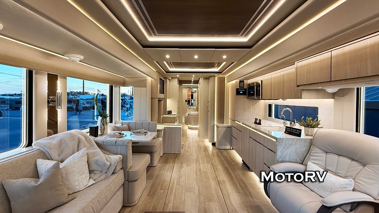 $2.8M Coach 2026 Newell P50 45ft Mid-Entry Quad Slide Ultra Luxury Motorhome