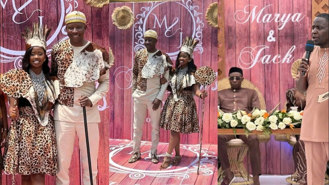 YY's Ex Marya Okoth Weds Jack Okula In A Lavish Traditional Wedding In Ugenya Siaya County!