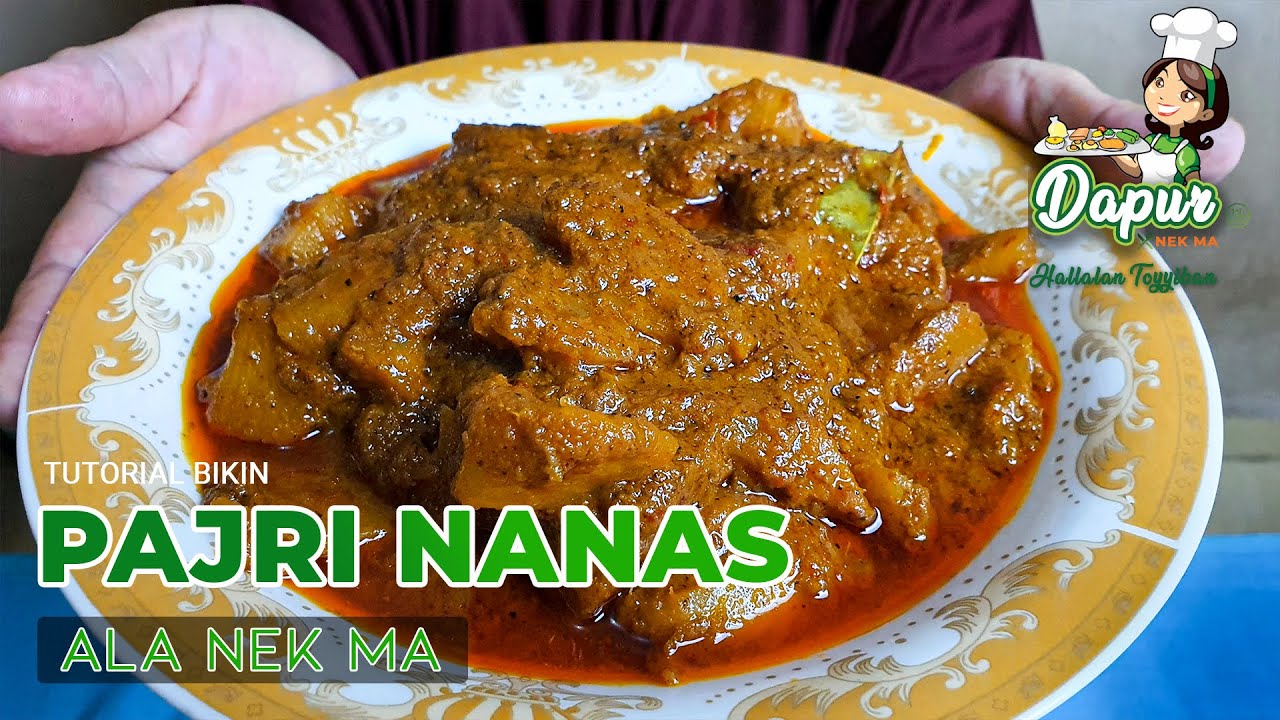 Resep PAJRI/PACRI NANAS ALA MEDAN YANG ENDESSSS!!!😍😍😍
