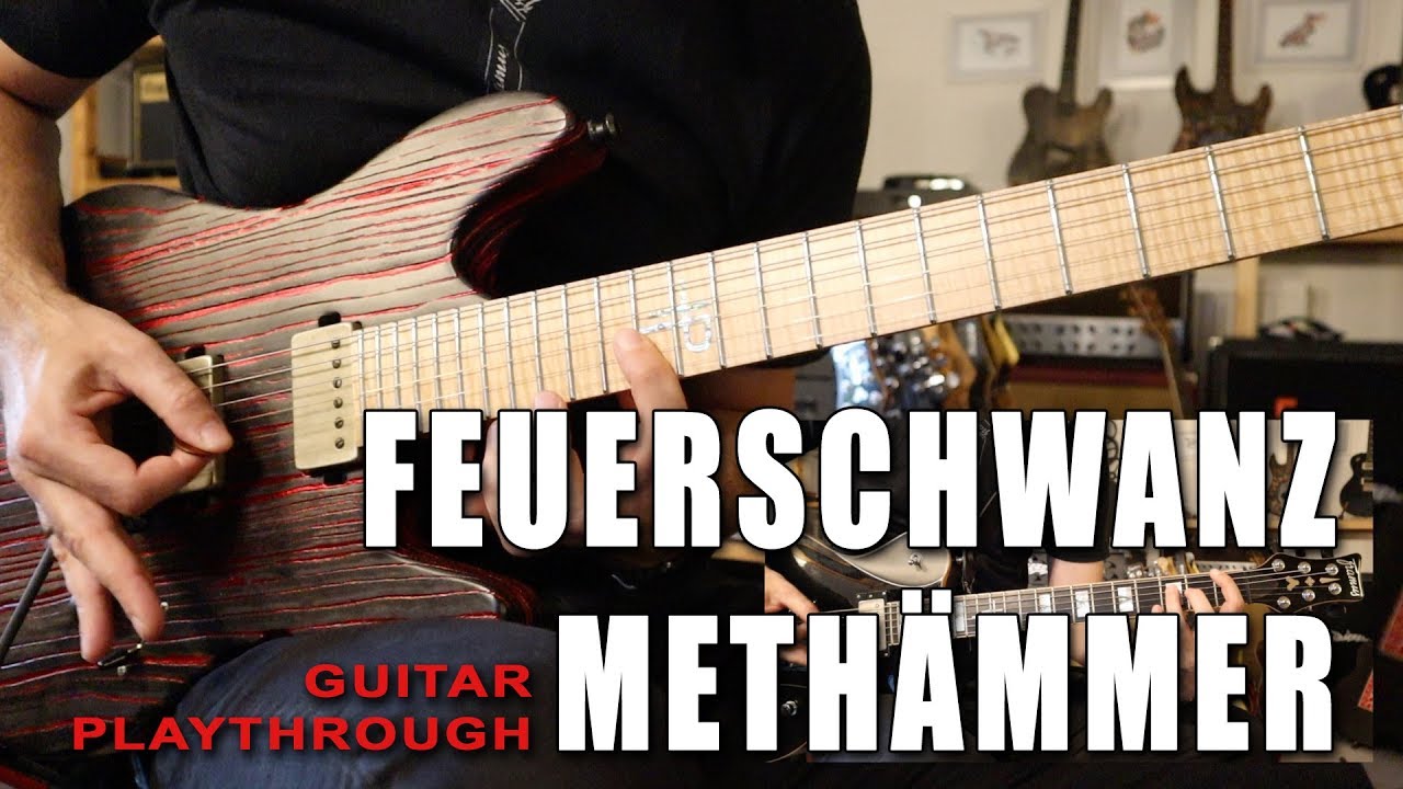 Feuerschwanz | Meth&auml;mmer [Guitar Playthrough]