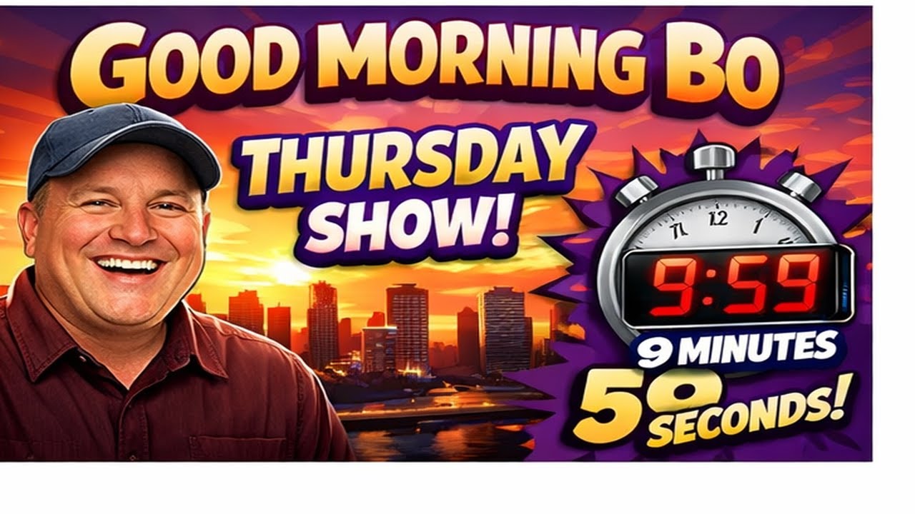 DESKTOP 9 Minute Thursdays With Good Morning Bo!